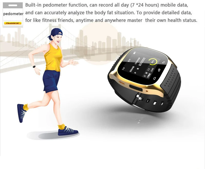 M26 Smartwatch Wearable Devices with Dial Call Answer SMS Reminding Sport Smartfone Whatch Wear Smartwach M26 Smartwatch Wearable Devices with Dial Call Answer SMS Reminding Sport Smartfone Whatch Wear Smartwach