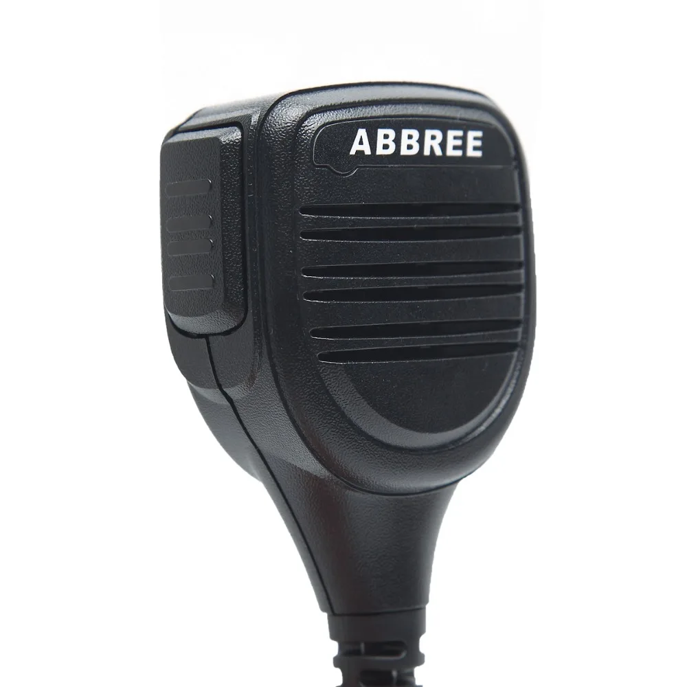 ABBREE AR-760 радио спикер микрофон Микрофон PTT для Портативный двухстороннее радио иди и болтай Walkie Talkie Baofeng UV-5R UV-82 BF-888S UV-S9