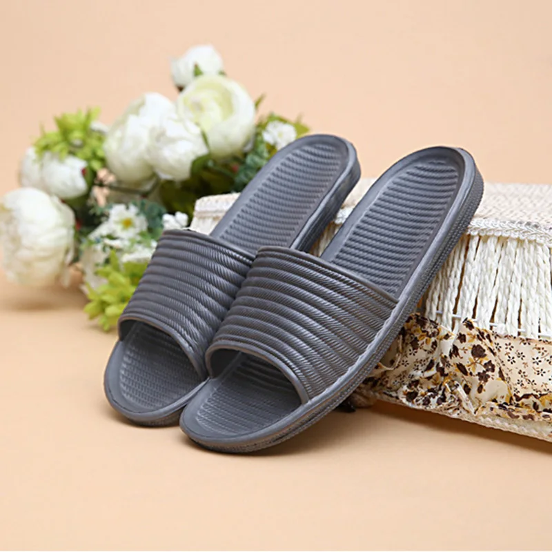 Summer Men Slippers Comfort Bathroom Bedroom Sandals Stripe Antiskid Flats Slippers Male Indoor Outdoor Massage Shoes Summer Men Slippers Comfort Bathroom Bedroom Sandals Stripe Antiskid Flats Slippers Male Indoor Outdoor Massage Shoes