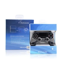 Проводной игровой контроллер для PS4 контроллер для sony Playstation 4 для DualShock Вибрационный джойстик геймпады для игровой станции 4
