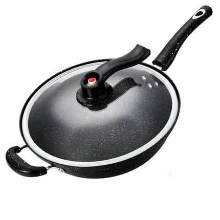 [TB14] антипригарная вок Бытовая индукционная плита для вока газовая плита для железной сковороды