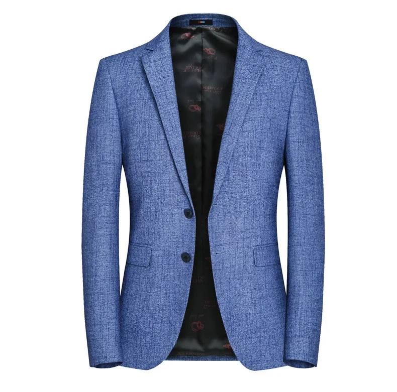 Высокое качество мужской повседневный деловой пиджак, жакет, тонкая верхняя одежда, костюм, подростковая одежда, вечерние M-4XL XT8107