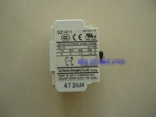 

Original new 100% genuine contactor installed auxiliary auxiliary contact unit SZ-A11 SZ1A11-C