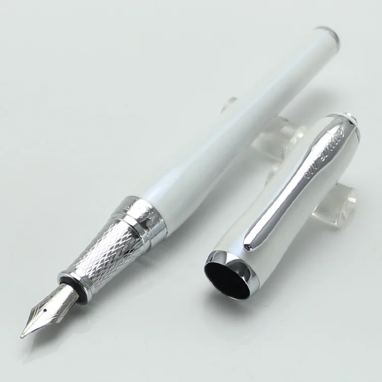 Germany Fashion Duke White Fountain Pen 0.5mm Iraurita Nib luxury