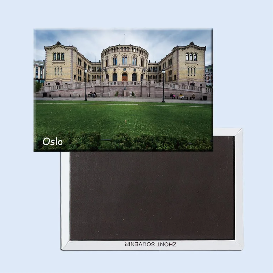 

78*54mm Travel Fridge Magnets 21445,Stortinget_Oslo_Norway Tourist Magnets
