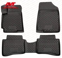 Floor mats for Suzuki Kizashi 2010- 4 pcs rubber rugs non slip rubber interior car styling accessories