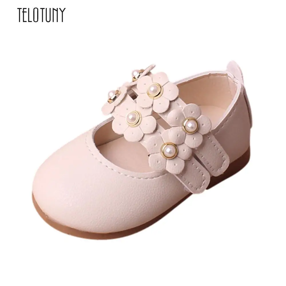 

TELOTUNY Baby Girl Floral Sneaker Toddler Children Pricness Casual Single Shoes Hook&Loop Anti-slip Fashion S3MAR5