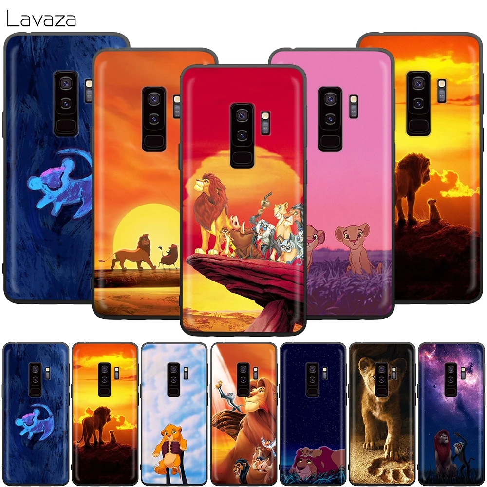 Lavaza мультфильм «Король Лев», чехол для samsung Galaxy S10 S9 S8 S7 S6 Plus Note 9 8 M30 M20 M10 край