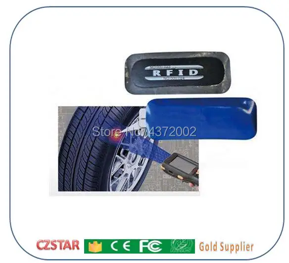 RFID UHF наклейка для шин 860 ~ 960 МГц управления грузовыми автомобилями 5 см 2 метра