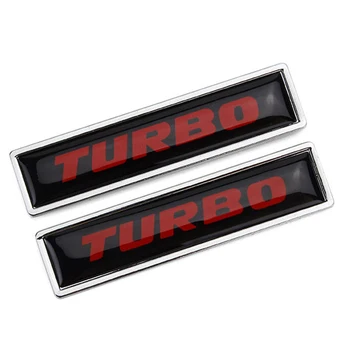 

For Turbo For Audi Q5 Hyundai Trumpchi Citroen Ford Mustang Nissan teana Peugeot 307 Anti Collision Sticker Emblem Car Styling