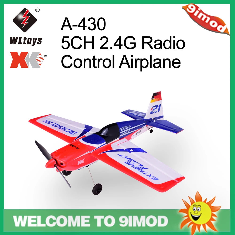 Передатчик Wltoys XK A430 X4 2 4 ГГц 5CH бесщеточный система 3D6G самолет совместимый с FUTABA S
