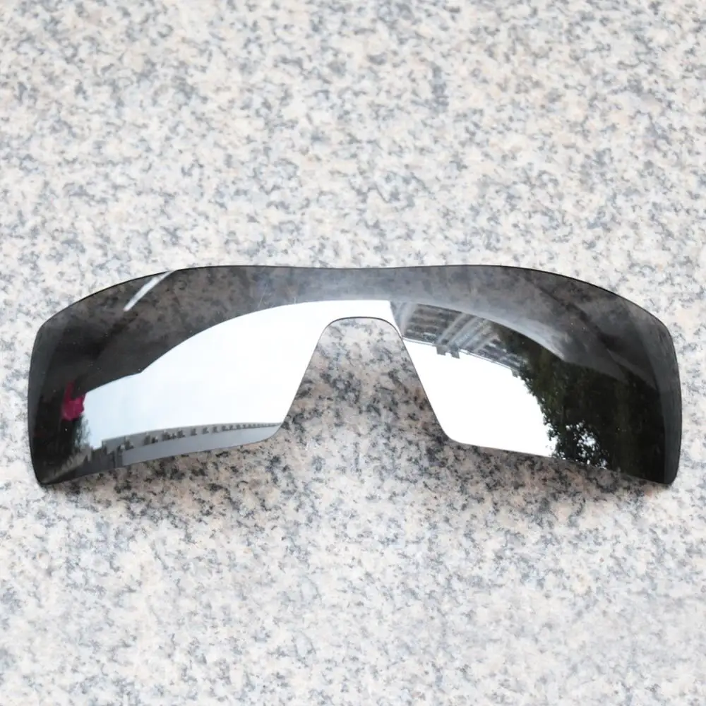 E.O.S Polarized Enhanced Replacement Lenses for Oakley Oil Rig Sunglasses - Silver Chrome Mirror | Аксессуары для одежды