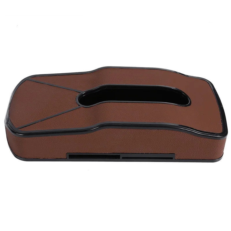 Light Brown Card Ретро стиль книга коробка ткани Роскошная шкатулка Европа Retangle салфетки бумажный держатель кольцо коробка для хранения салфеток - Цвет: Light Brown Card