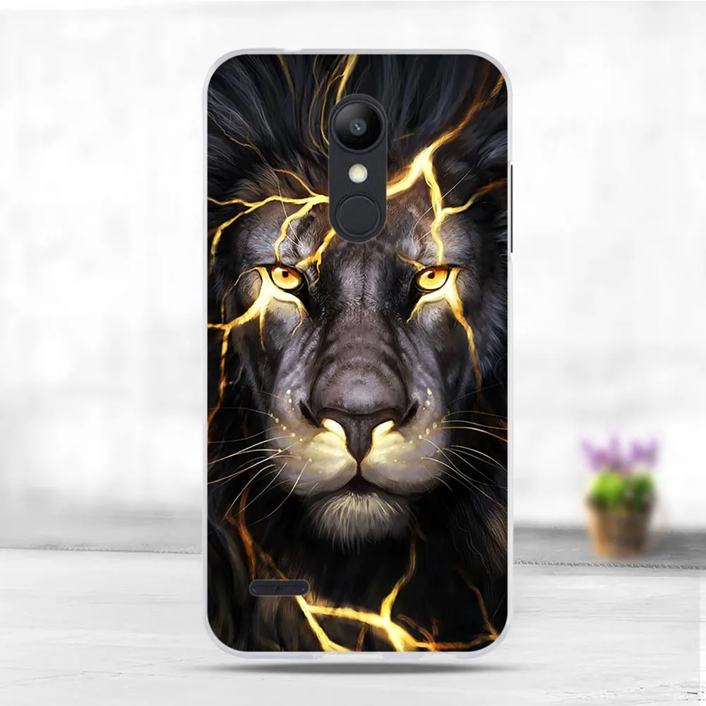 Чехол для Funda LG K10 2018 силиконовый мягкий чехол из ТПУ Plus / Alpha телефона задняя