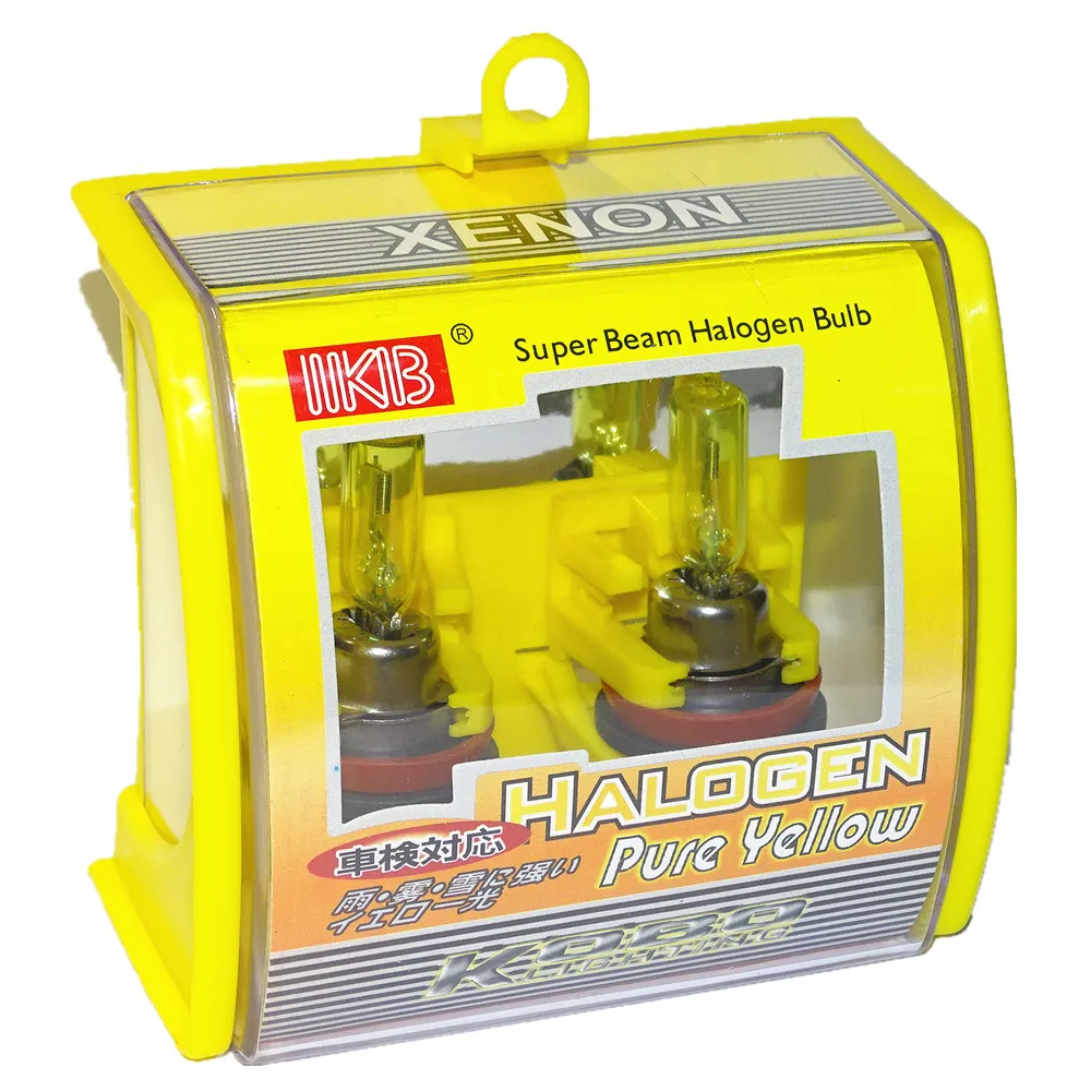 Ampoules de voiture H9 12V 65W 3000K Super Xenon jaunes, phares  antibrouillard pour Automobile, lampe frontale halogène, 2 pièces -  AliExpress