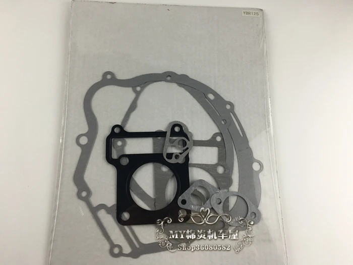 YBR YBR125 125cc engine gasket paper cylinder head gasket full set