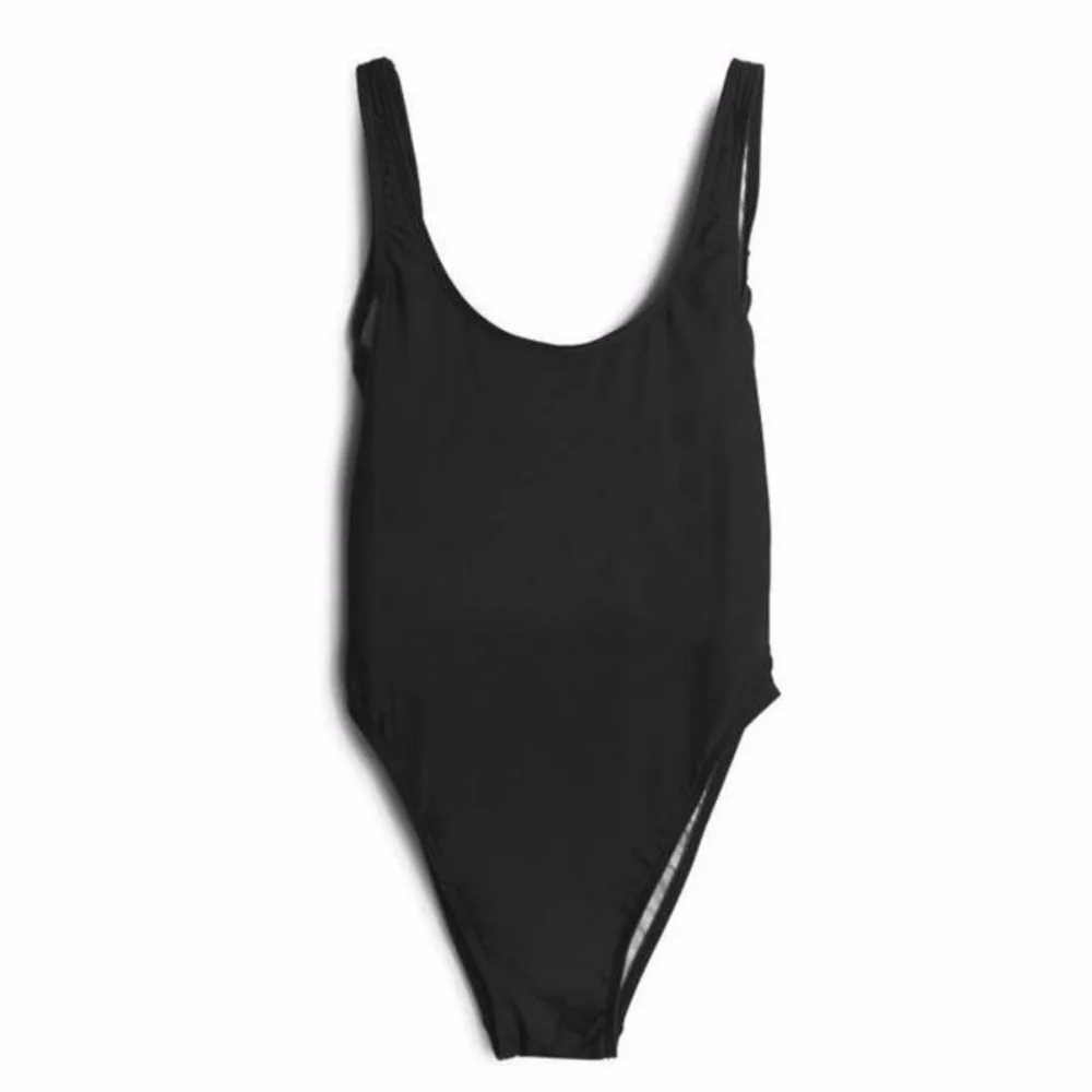 11 Colors S XL Made To Order Customized Letter Print One Piece Swimsuit