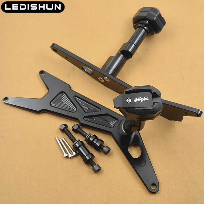 

For KAWASAKI NINJA250 NINA300 NINA 250 300 2013-2017 slider frame sliders Engine Protective Guard cover Falling Protection