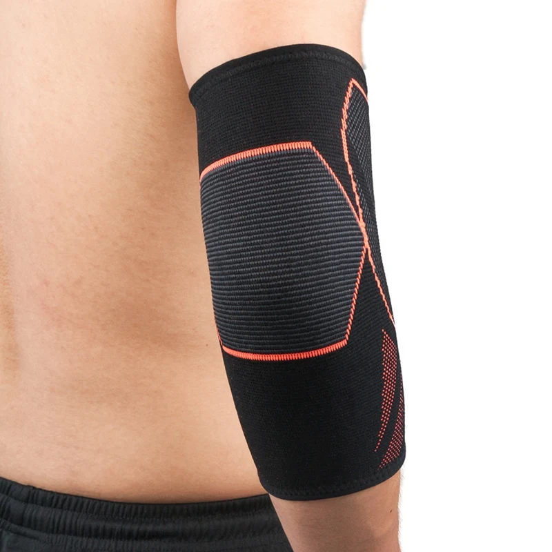 1pc Elbow Pad Sleeve Anti Slip Knitted Arms Wrap Cover Protector Fitness Sportswear Accessories