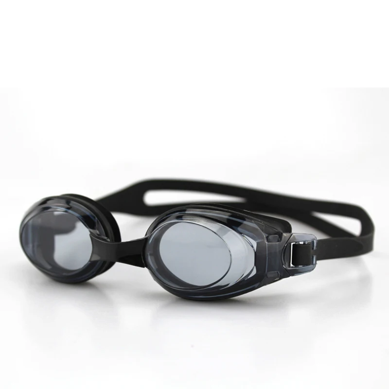 Snap On Frame Design Adult Unisex Swimming Glasses UV Protection