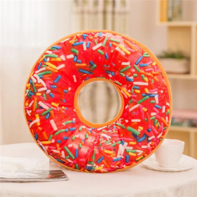 Buy Donuts Pillow Chocolate Donuts Plush Macaron Food