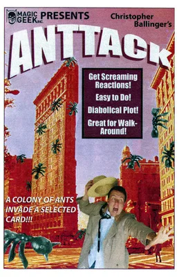Anttack by Christopher Ballinger and Magic Geek / Close-up stage street bar comedy magic