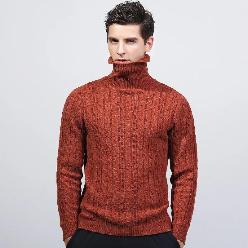 Winter turtleneck male man's sweater popular male turtleneck render ...