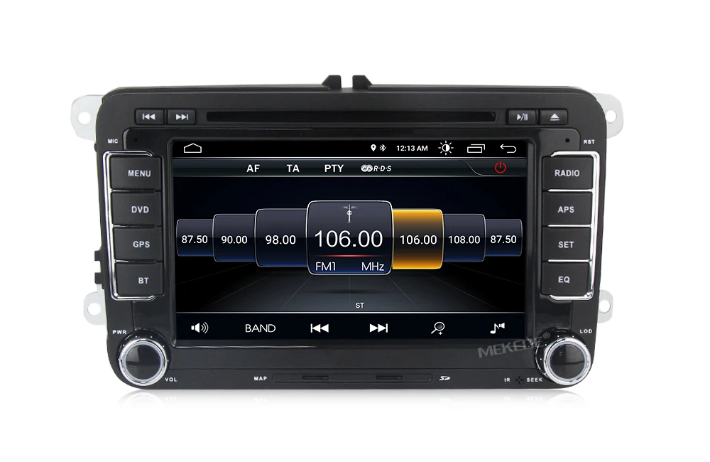 Четырехъядерный Android 8,1 " 2 din автомобильный DVD gps радио плеер для VW golf 5 6 touran passat B6 sharan jetta polo tiguan