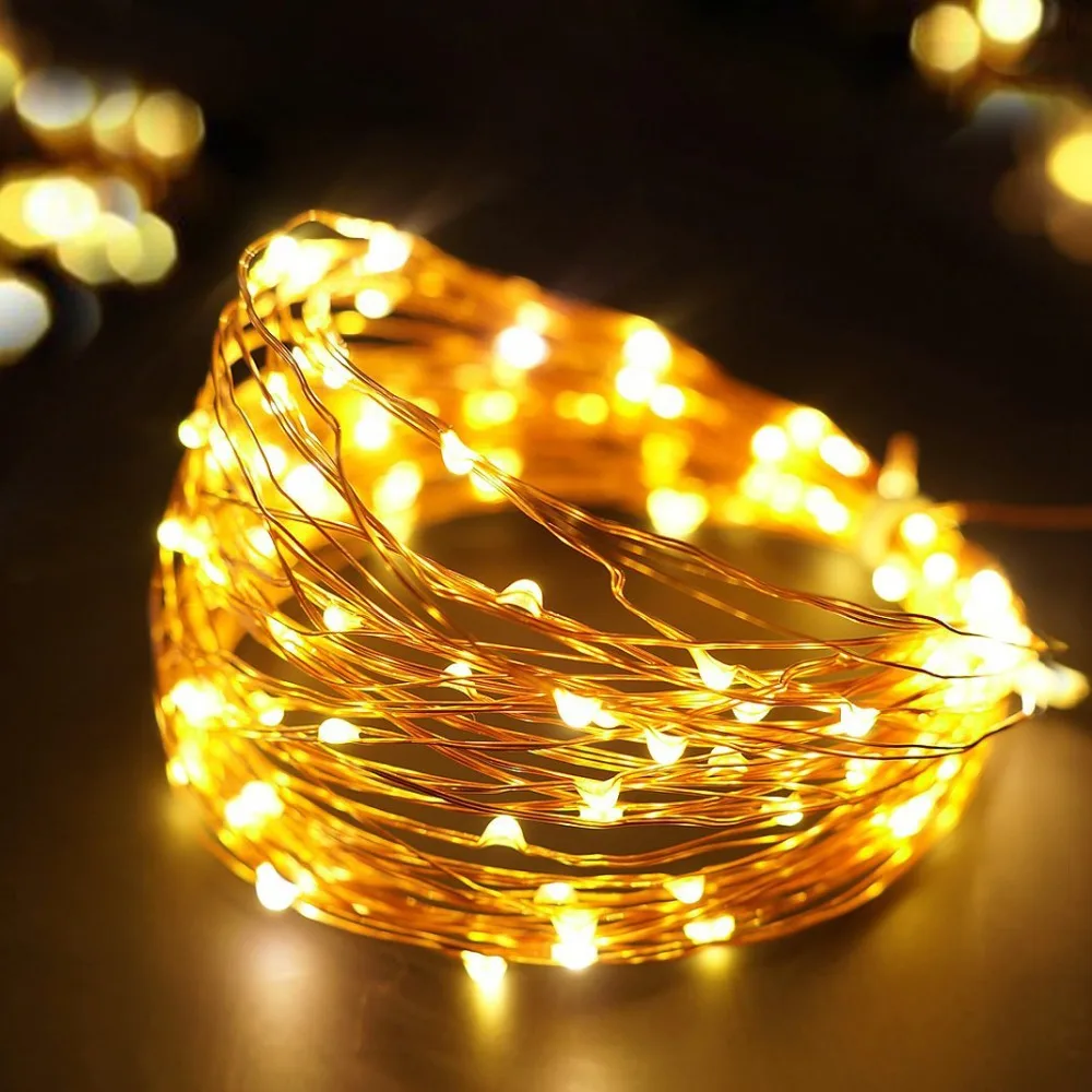 

5V LED Strip light 2M 5M 10M 20M Copper Wire Fairy waterproof USB LED strip for TV backlight Wedding Party home Decor lighting