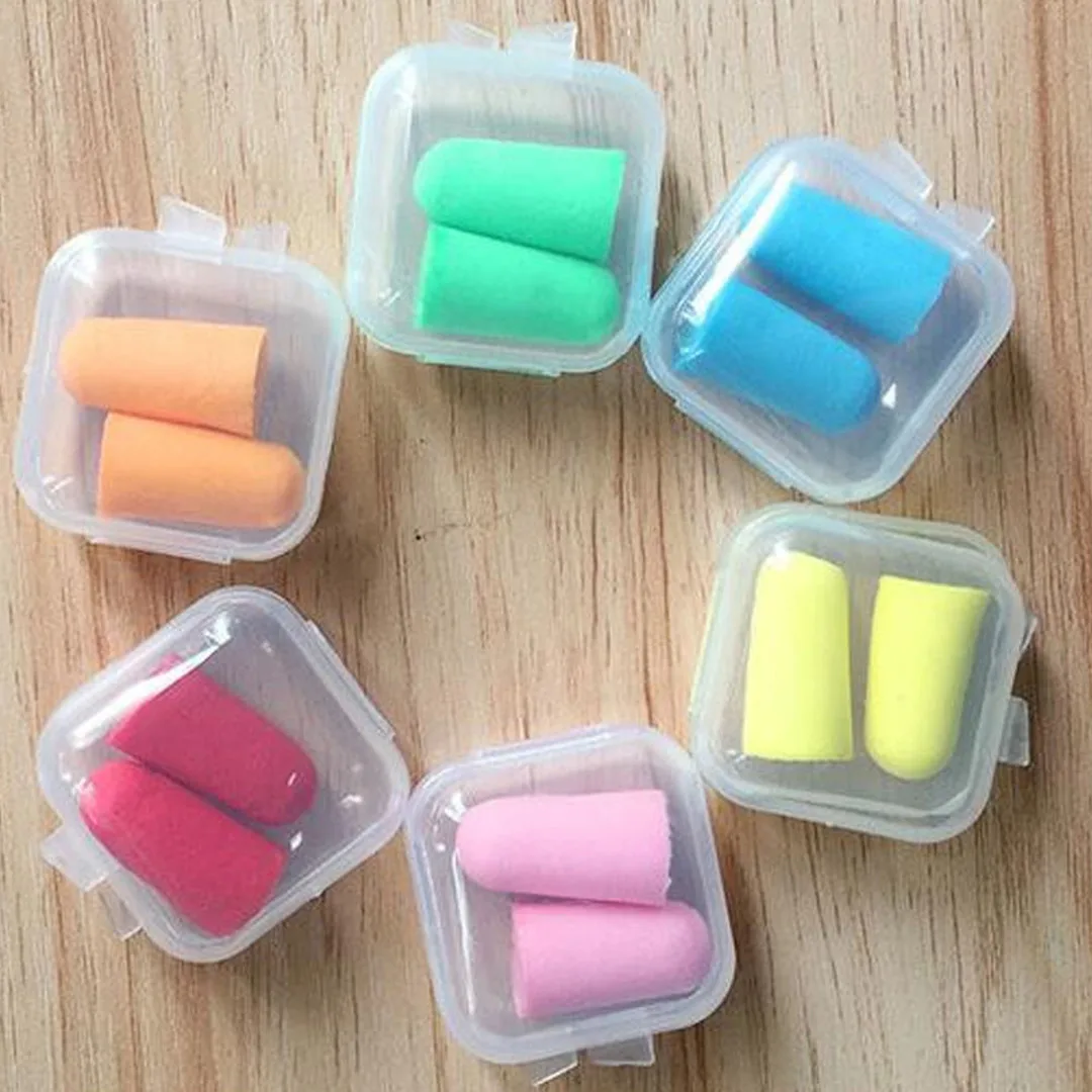 JX-LCLYL 10/20/50Pcs Mini Clear Plastic Small Box Hook Jewelry Earplugs Storage Container