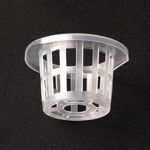300pcs 60*42*35 Hydroponic Basket Aeroponics Net Pot Basket Salad Planting Net Cup Soilless Grow Pot