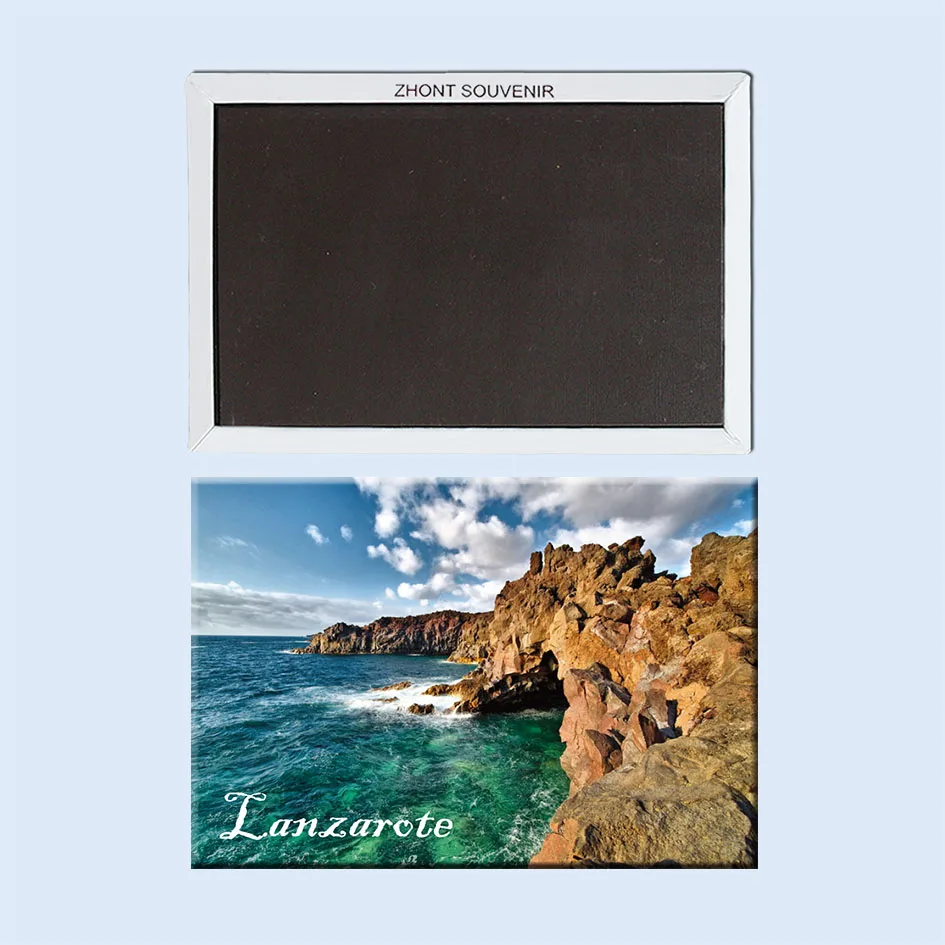 LANZAROTE Travel Souvenir Flexible Fridge Magnet