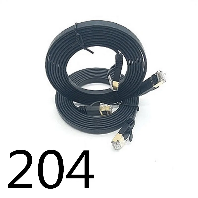 

204# MEIBAI Hot Sells CAT7 UTP Round Cable Ethernet Cables Network Wire RJ45 Patch Cord Lan Cable Made In China
