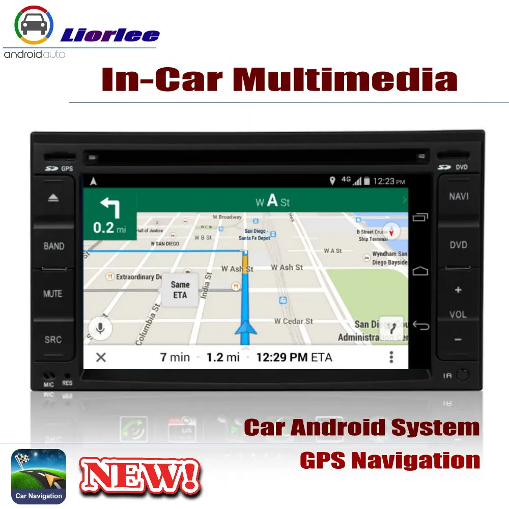 Best Car DVD Player For Hyundai Entourage 2006~2009 IPS LCD Screen GPS Navigation Android System Radio Audio Video Stereo 2