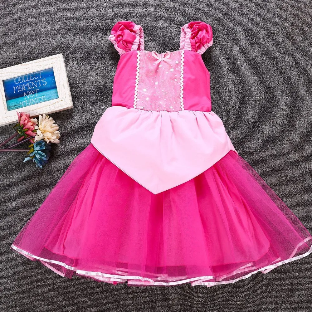 Одежда для маленьких девочек платья с цветами 2020 костюм косплея на Хэллоуин