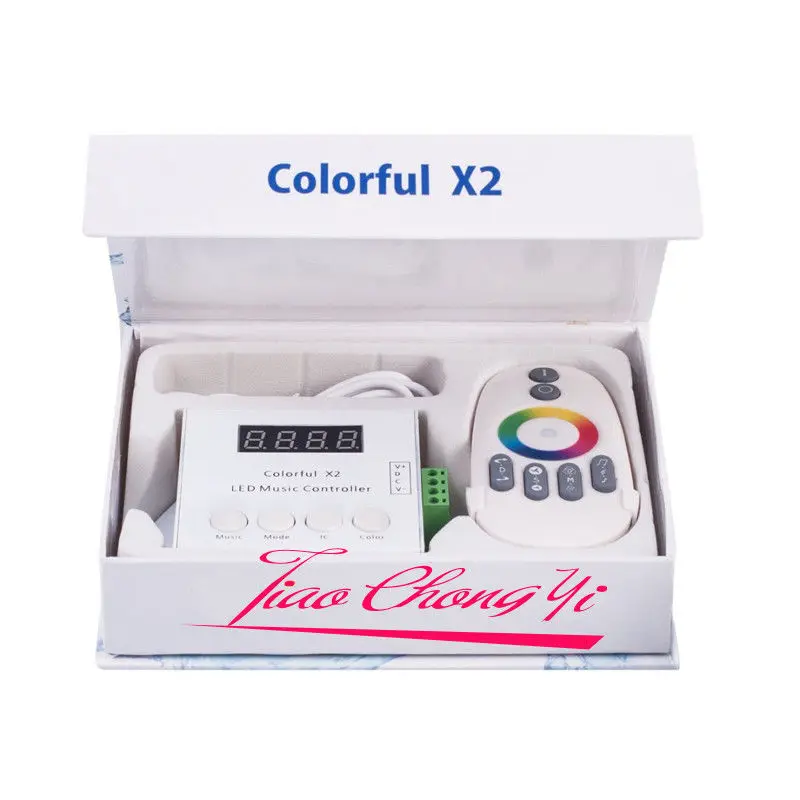 WS2812B WS2811 IC цифровая Адресуемая Светодиодная лента музыкальный контроллер 1000