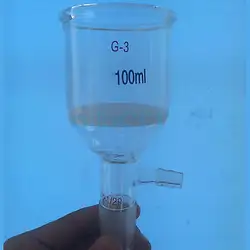 250 мл совместное 24/29 фильтр Воронки лабораторные песок core G1 грубой 50-70 микрон лаборатории Стекло