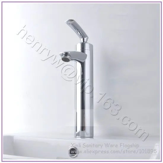 

L16617 - Luxury Deck Mounted Chrome finish Brass Wash Basin Tap