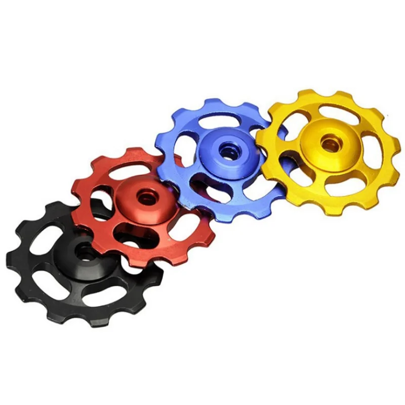 Aluminium Bicycle Jockey Wheel Rear Derailleur Bike with 11T Gear Guide Pulley