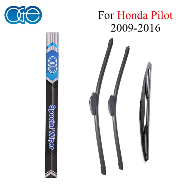 Oge Windshield Front And Rear Wiper Blade For Honda Pilot, 2009 2016 High Quality Rubber Wipers Honda Pilot 2016 Rear Wiper Blade Size