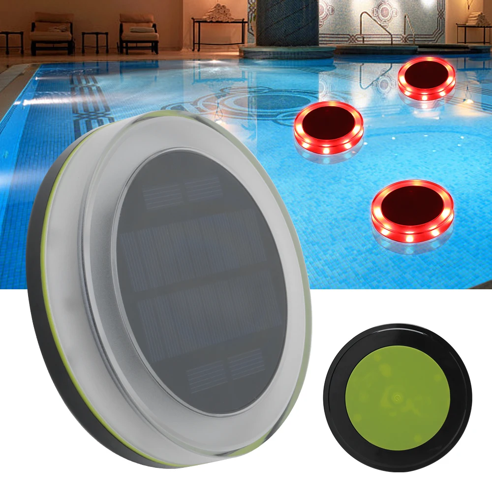 

Solar LED Light Underwater Lights Swimming pool Colors Change Water Float Landscape Night Light Intelligent light control