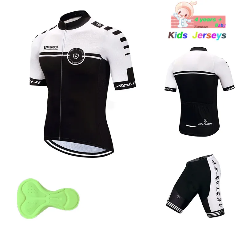 

2018 Cycling Clothing Quick Dry Kids Bicycle Wear Summer Quick Step Pro Cycling Jersey Boys Bike Uniform Triathlon Ropa Ciclismo
