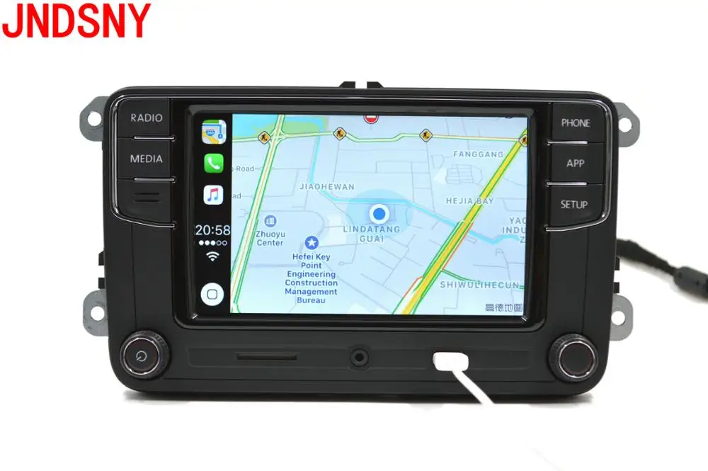 JNDSNY Android Авто CarPlay R340G RCD330 Noname RCD330G Plus Автомагнитола для VW Golf 5 6 Jetta CC Tiguan Passat Polo 6RD 035 187B