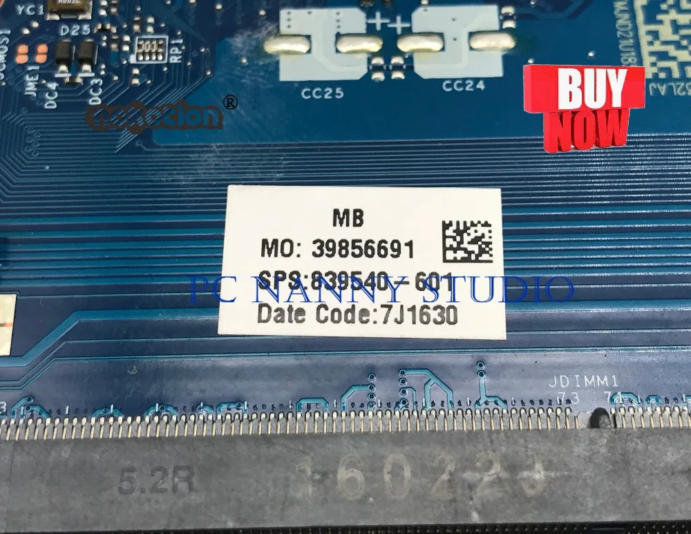 Материнская плата PANANNY AHL50/ABL52 839540 601 для ноутбука HP 15 AC|Материнские платы