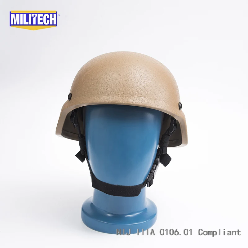 MILITECH CB NIJ IIIA 3A Mitch Bullet Proof Helmet Aramid ACH Ballistic