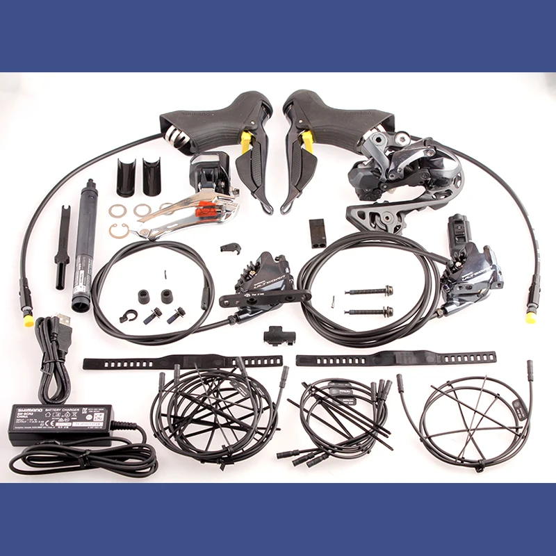 

Shimano ULTEGRA 2x11S Speeds R8050 R8070 Di2 Electric Parts Road Bicycle Groupset Derailleur Kit Include All Electronic Parts