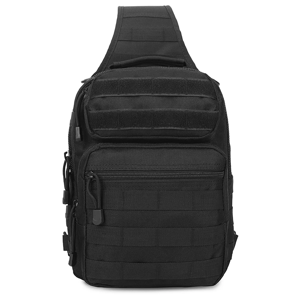 

3 Colors Outdoor Utility Backpack Single Shoulder Fishing Tackle Bag Crossbody Chest Bag Hunting Fishing Molle Shoulder Backpack