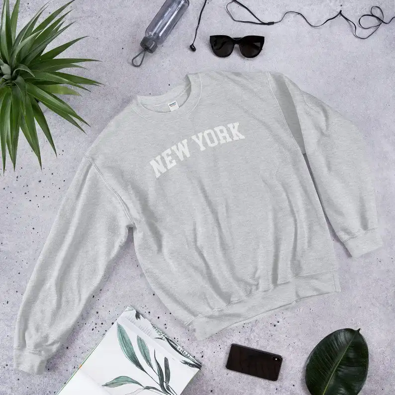 Skuggnas Новое поступление Свитшот Нью Йорк джемпер Tumblr I Love свитшот с длинными