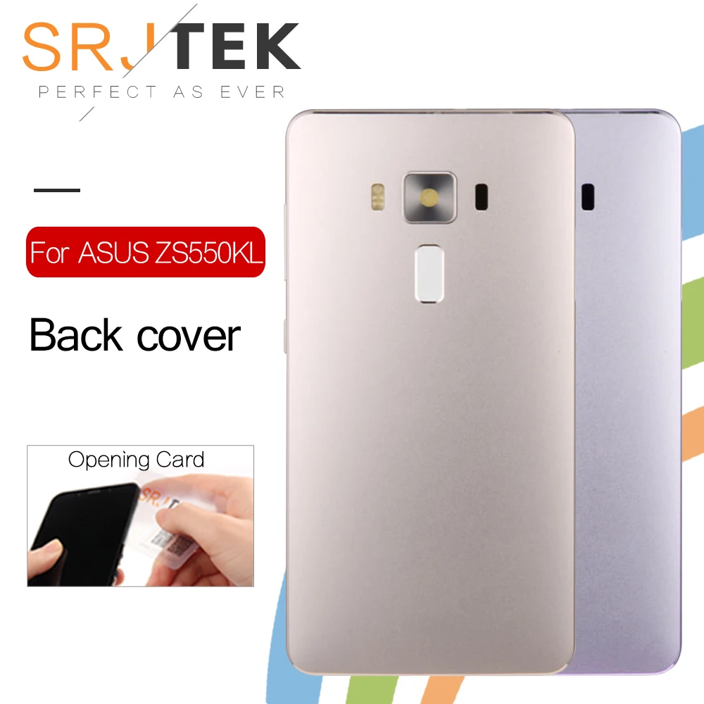 

SRJTEK For Asus Zenfone 3 Deluxe ZS550KL Z01FD Back Cover Battery Door Back Case With Camera Housing Battery Replacement Parts