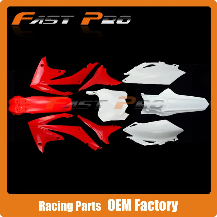 Complete Body Plastics Kits For CRF250R 10 13 CRF450R 09 12 CRF Dirt